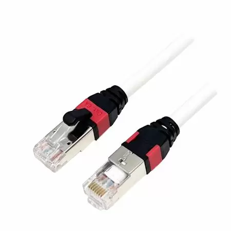 Colored Ring - Cat 6A 26AWG Shielded Patch Cord, Colored Ring